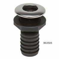 Skin Fitting with Stainless Steel Cover - øA: 38 mm - BS3505 - CanSB